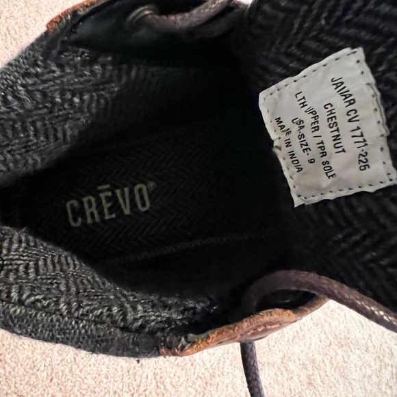 Chestnut Crevo boots size 9 men's. - Picture 10 of 13